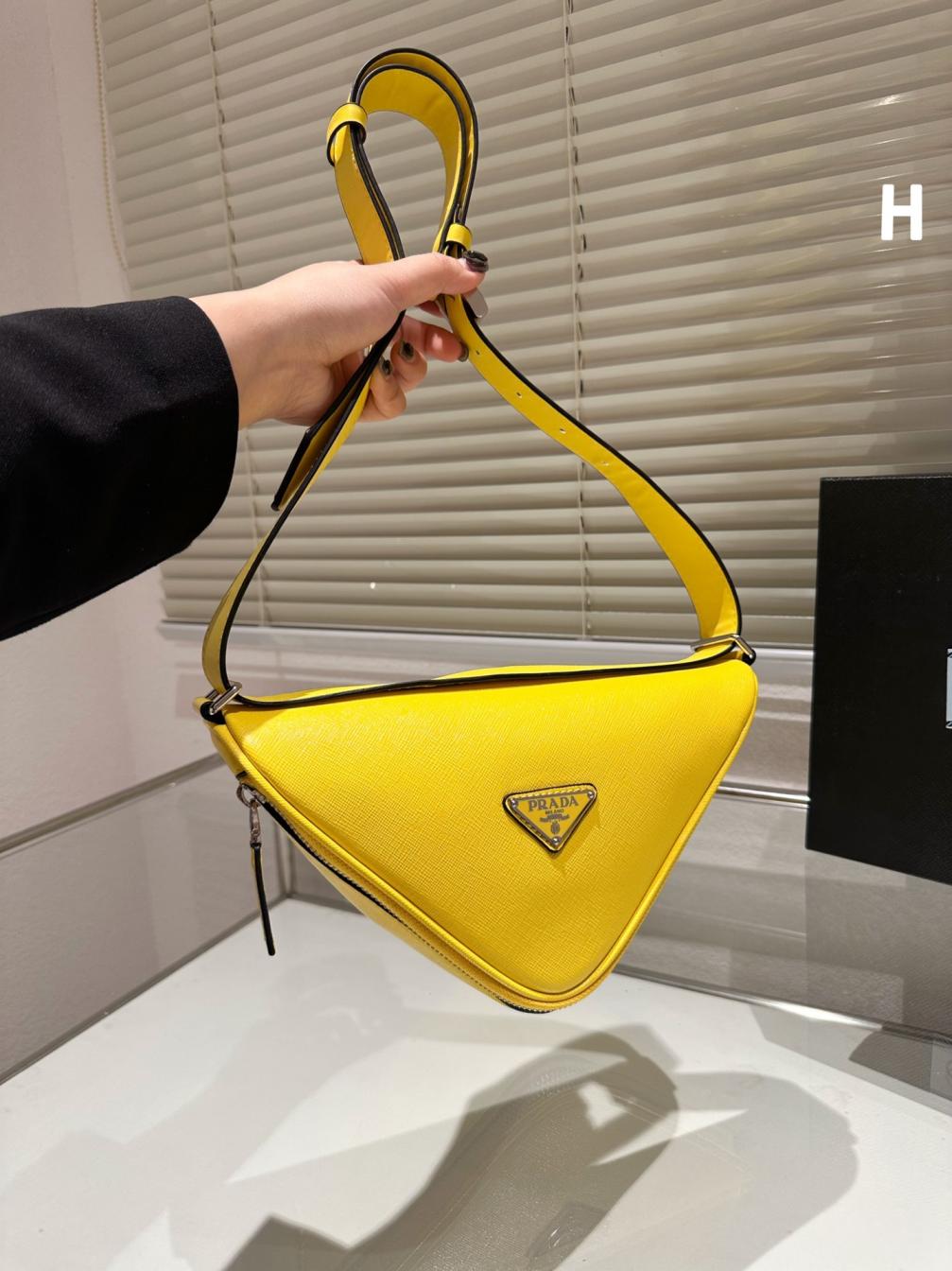 Prada triangle bag 131757