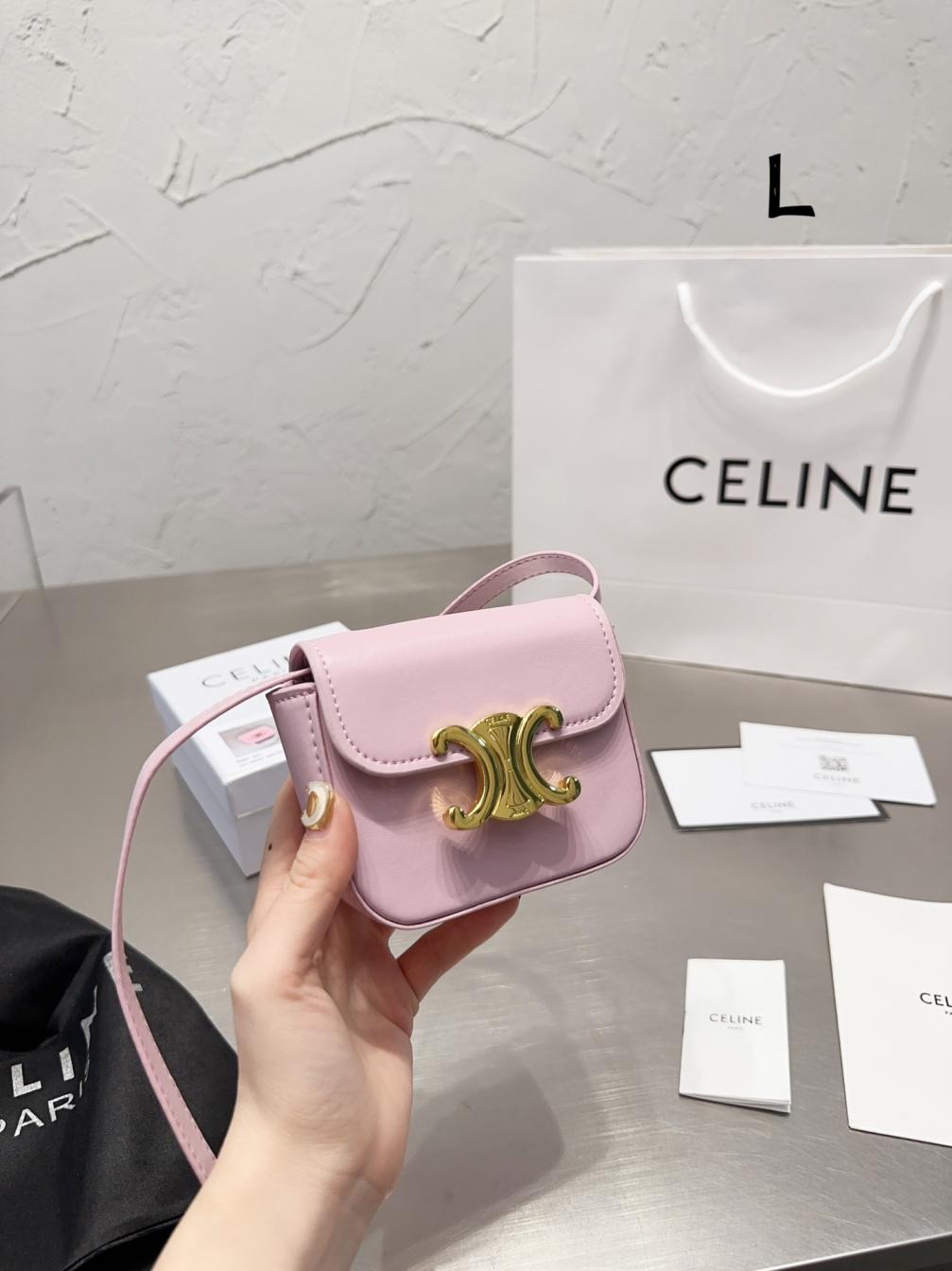 Celine Pink mini bag 131277