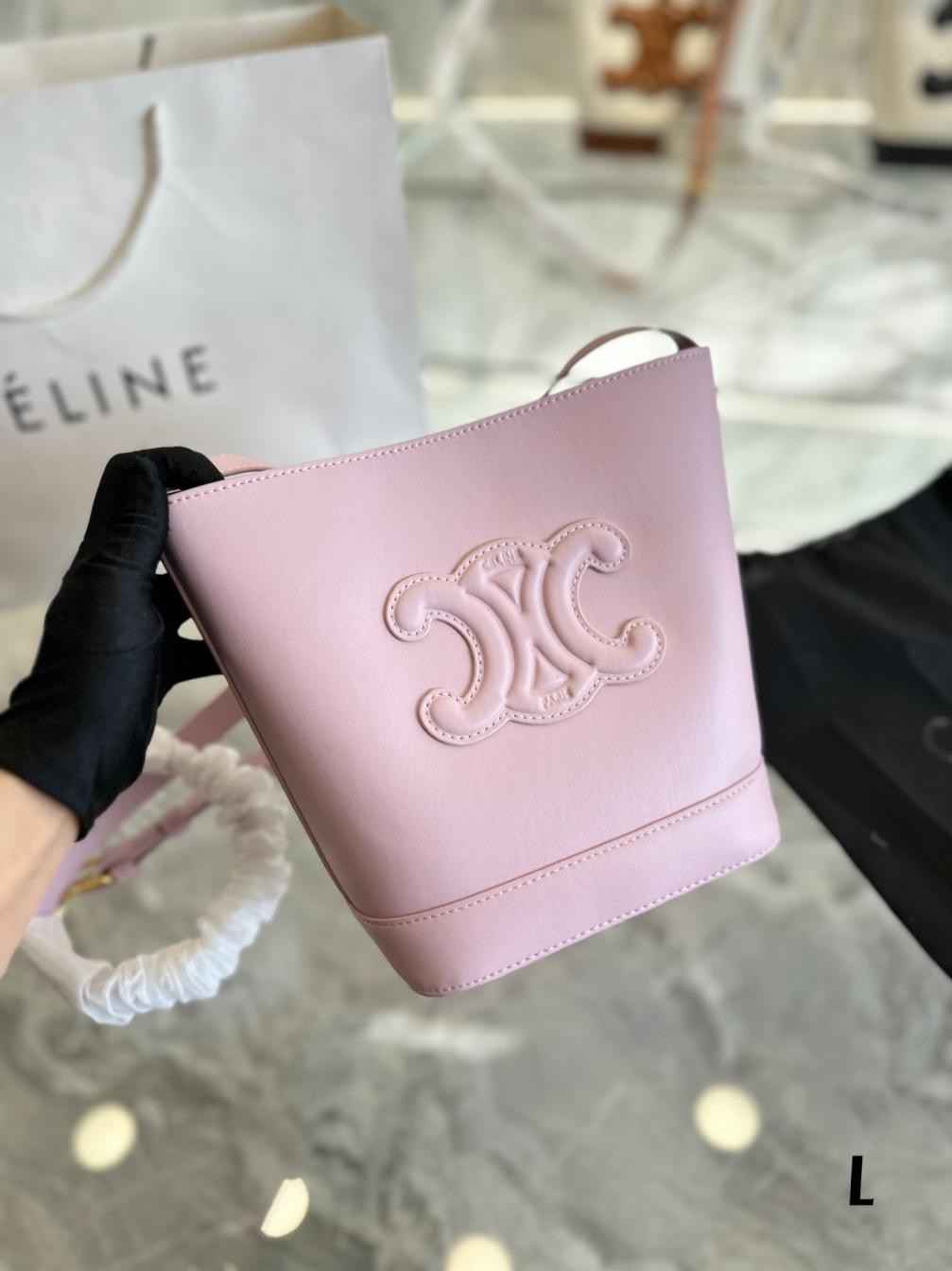Celine 2022 pink bag 131641