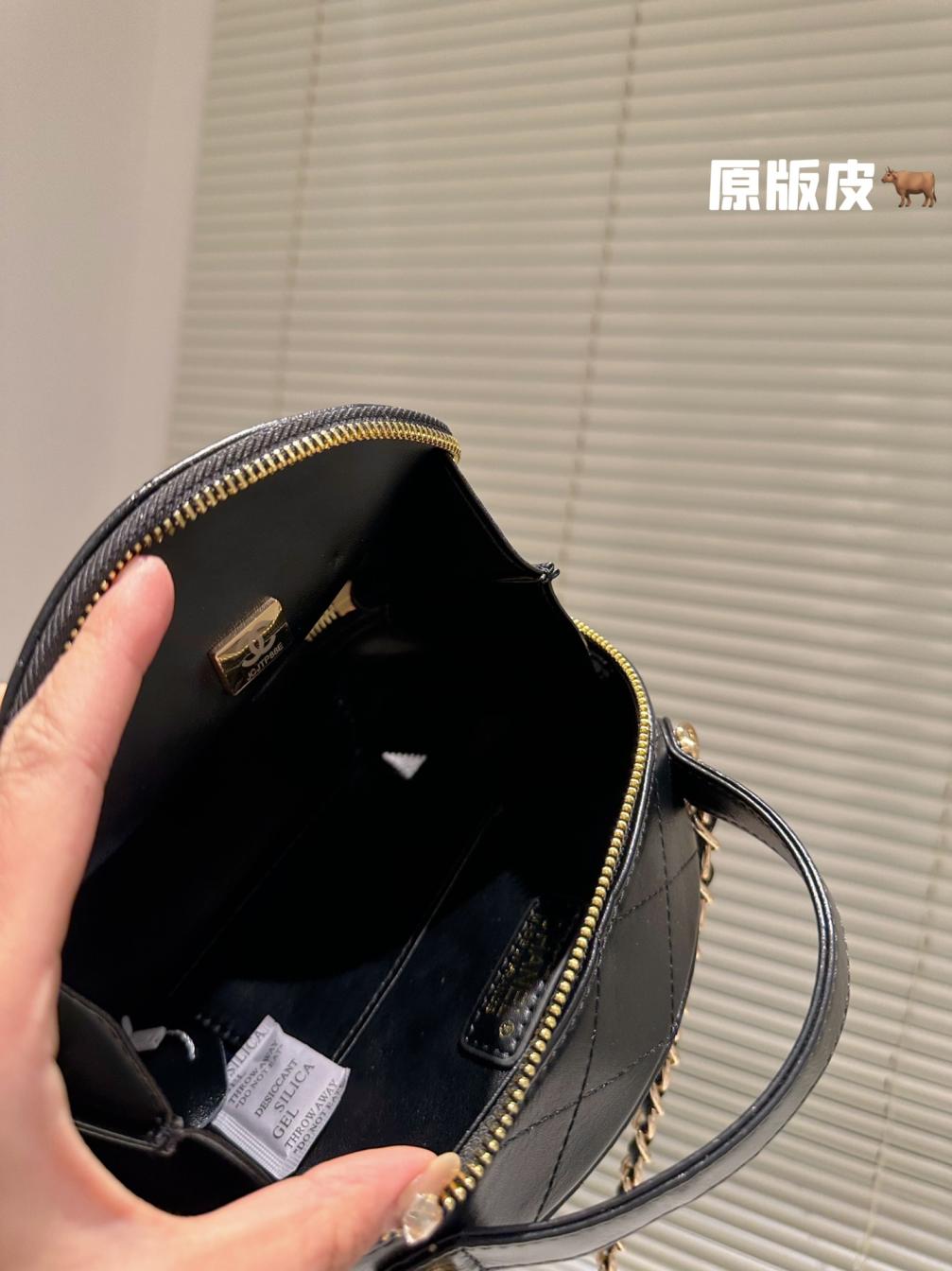 Chanel cowskin semicircle bag 131199