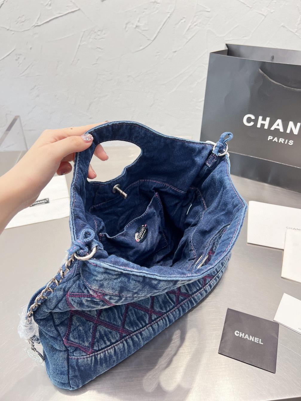 Chanel Demin handbag 131302
