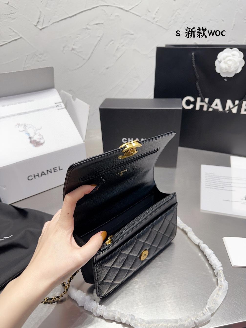 chanel 22p woc bag 131727