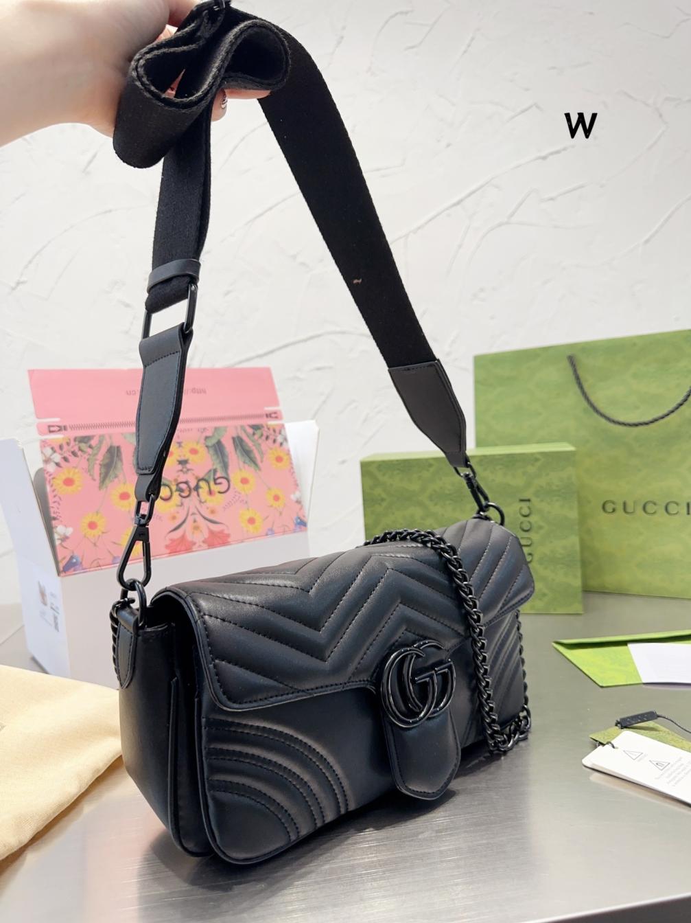 Gucci GG Marmont Black bag 131652