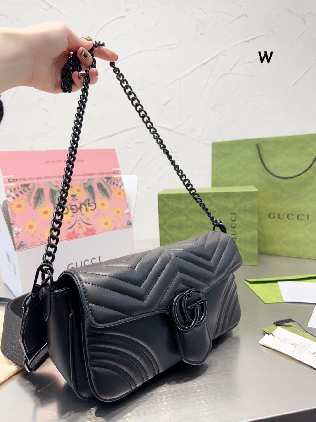 Gucci GG Marmont Black bag 131652