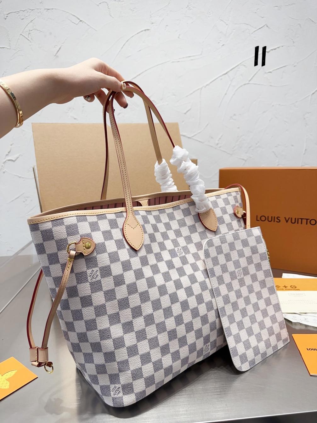 LV Louis vuitton Neverfull M bag 131246