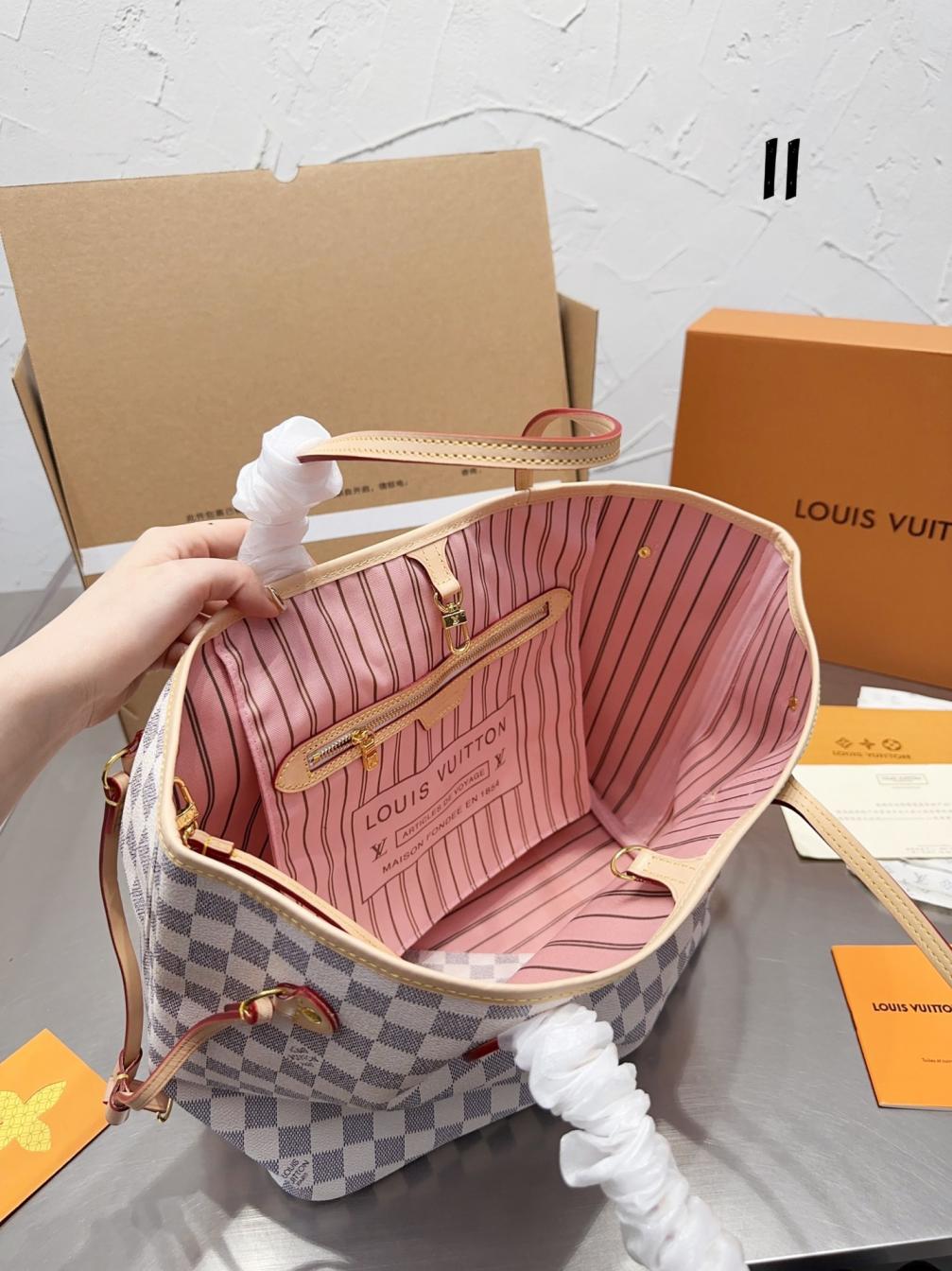 LV Louis vuitton Neverfull M bag 131246