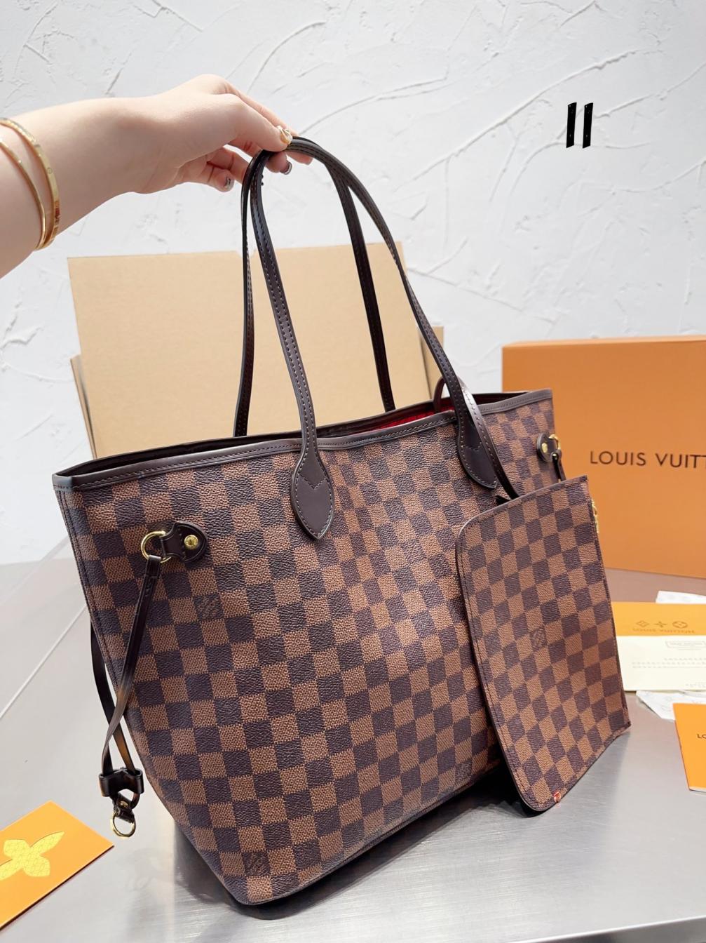 LV Louis vuitton Neverfull M bag 131247