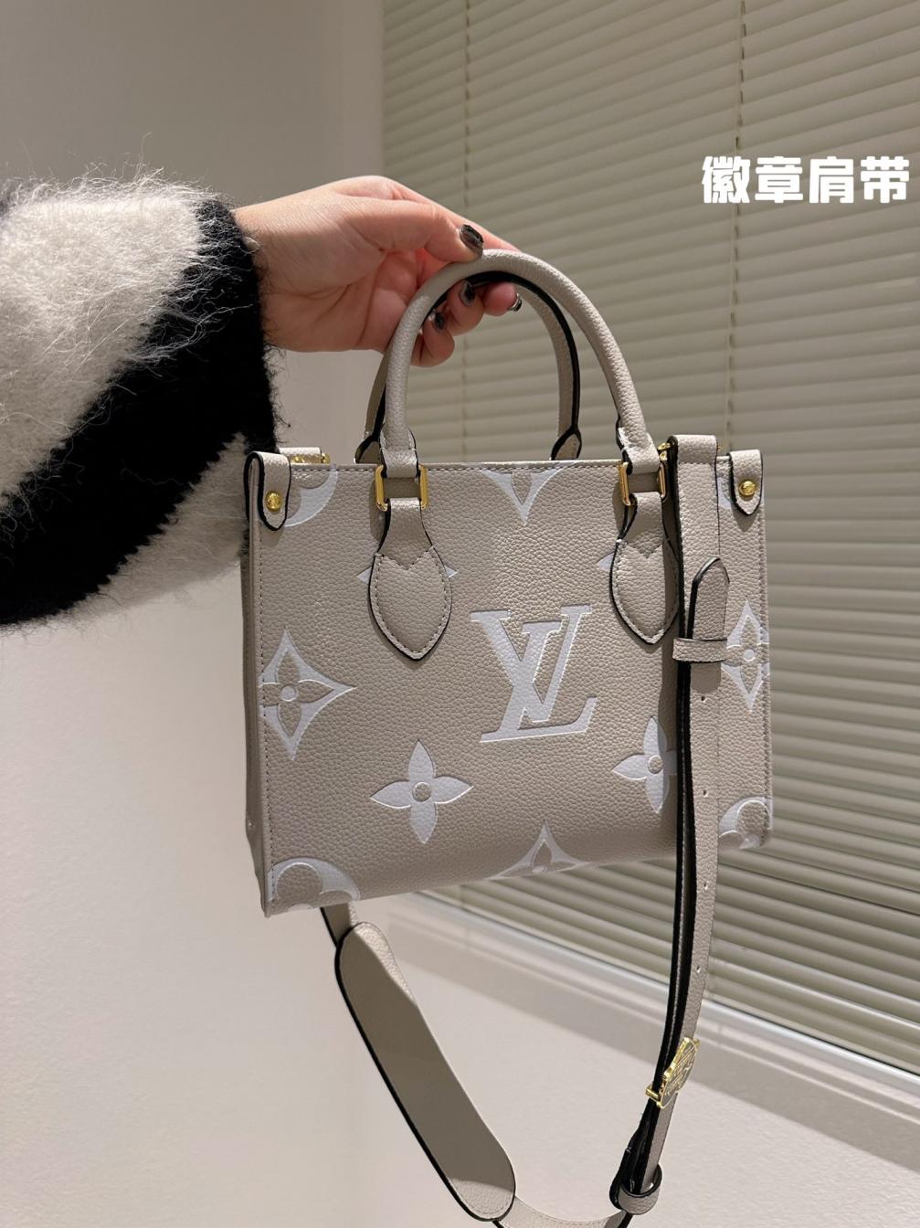 Lv 25cm onthego hand bag 131637