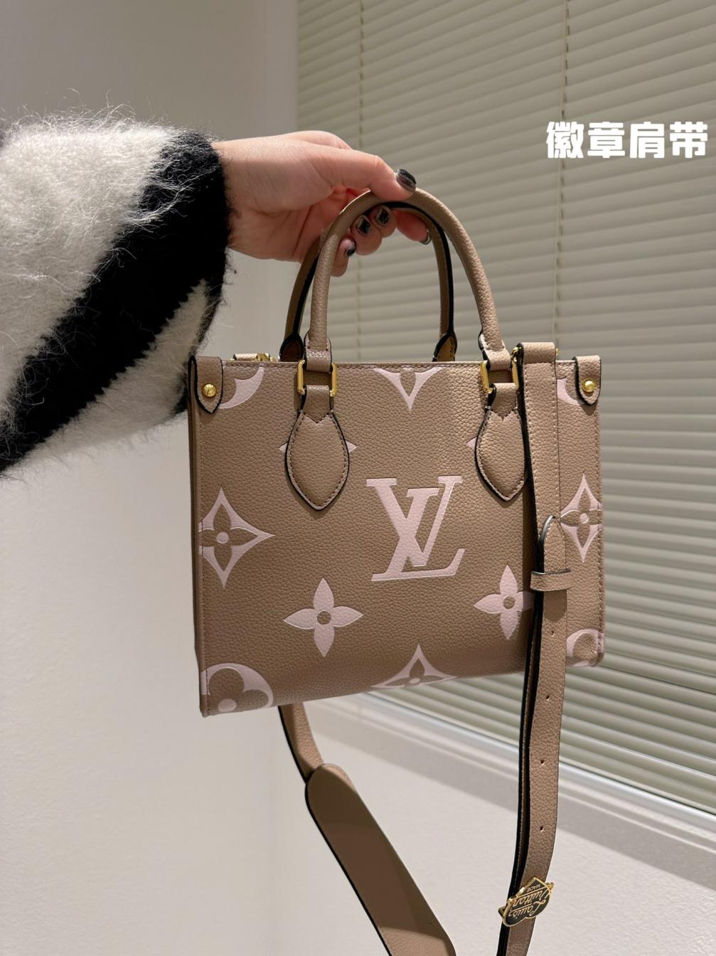 Lv 25cm onthego hand bag 131637