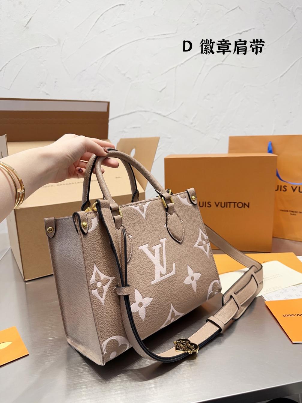 Lv 25cm onthego hand bag 131644