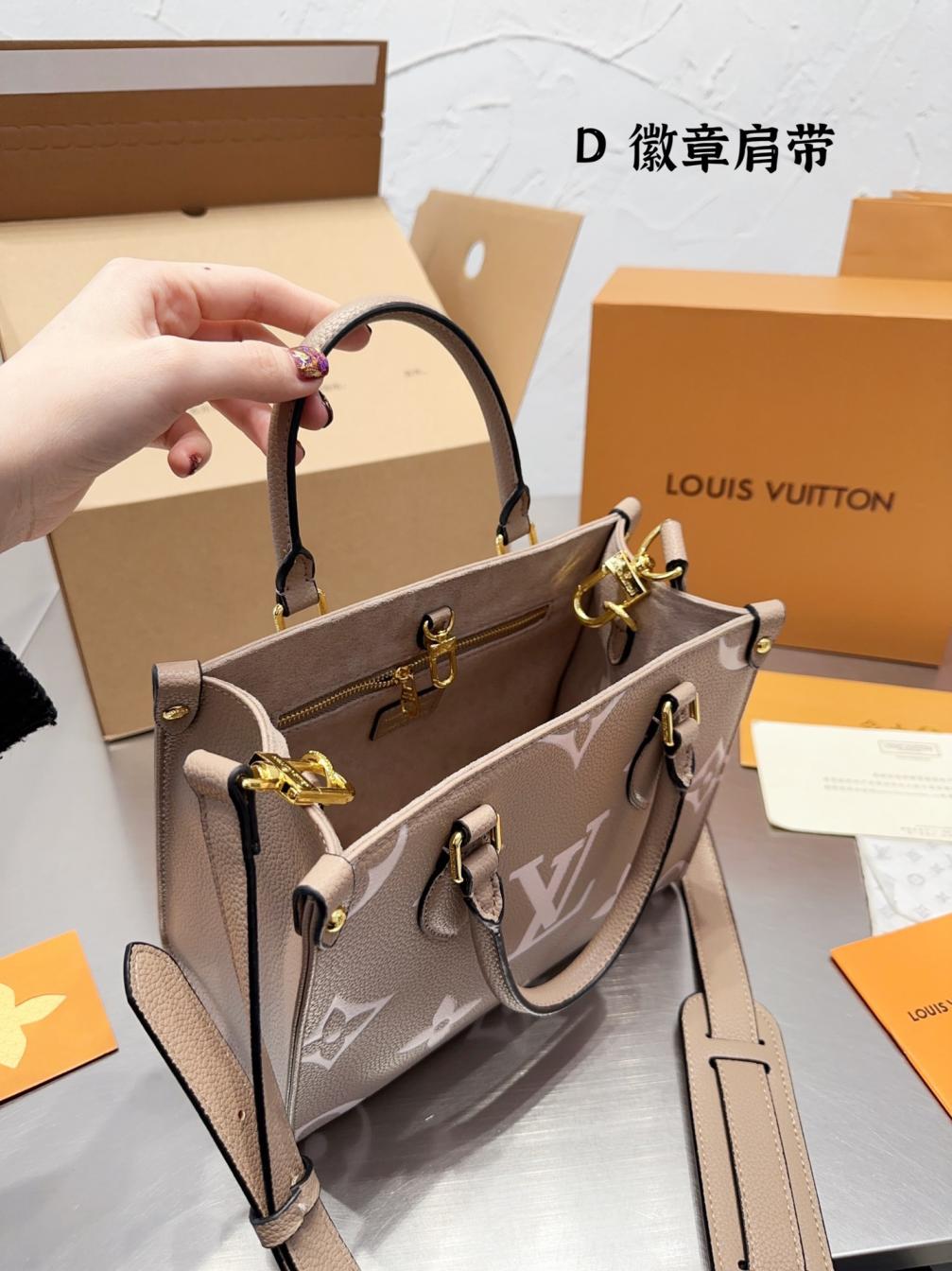 Lv 25cm onthego hand bag 131644