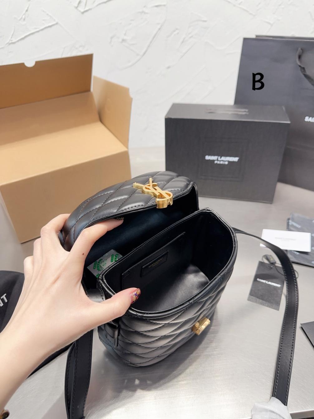 ysl lambskin June Box bag 131669