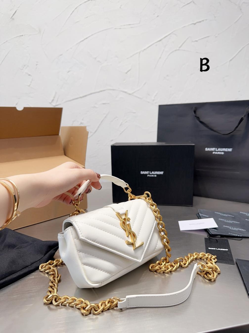 YSL cowskin bag 131671