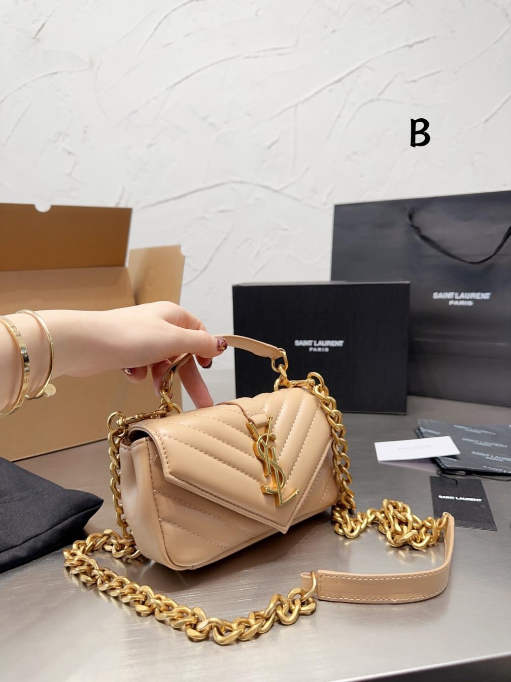 YSL cowskin bag 131671