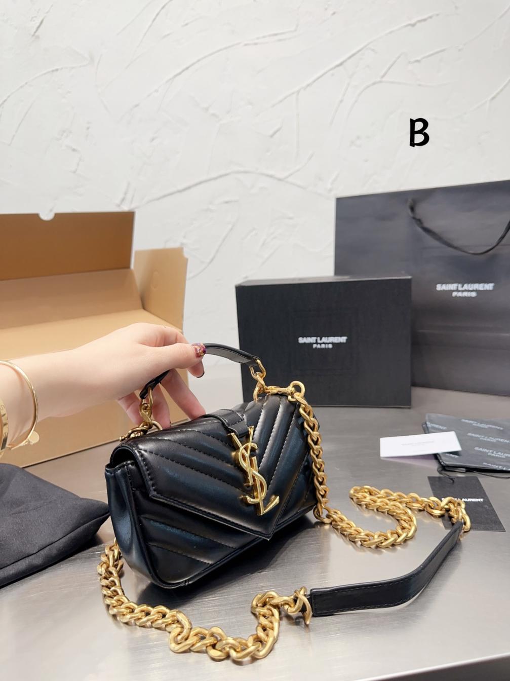 YSL cowskin bag 131671