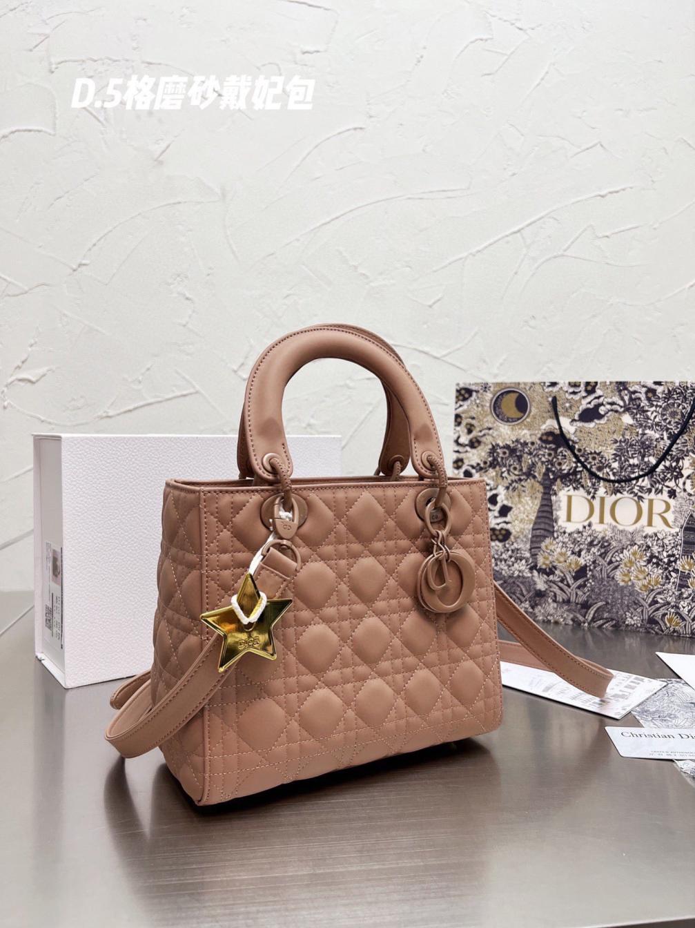 Dior lady black bag 24cm 131460