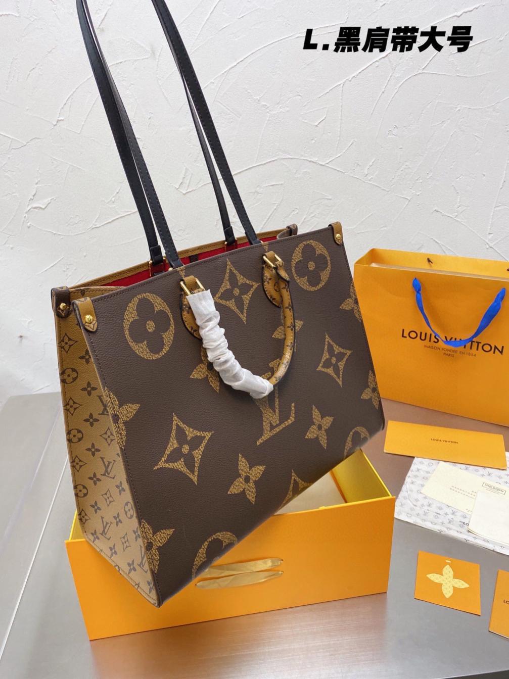 Lv Louis vuitton onthego handbag 41cm 131817