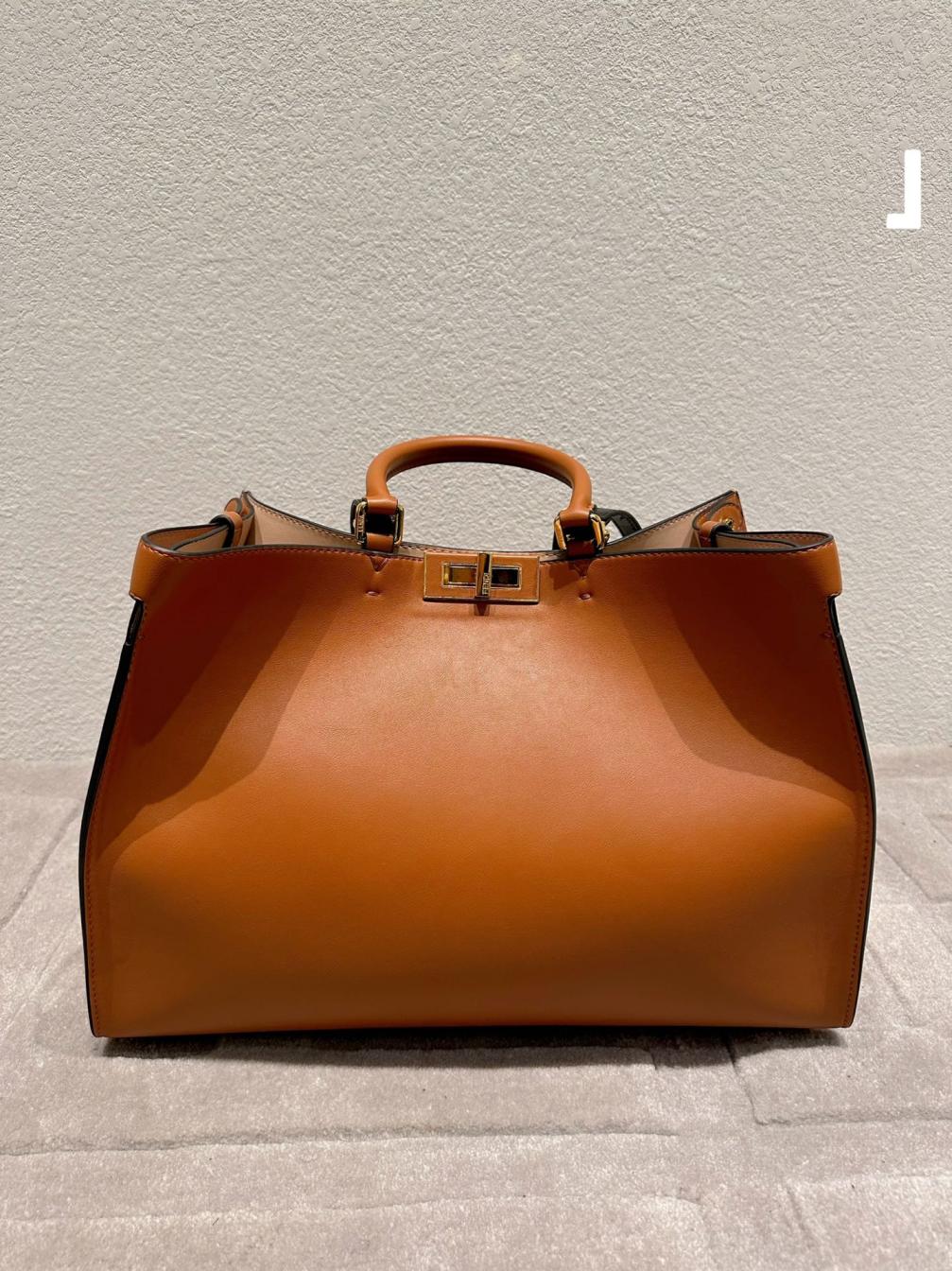 Fendi cowskin Peekaboo bag 131450
