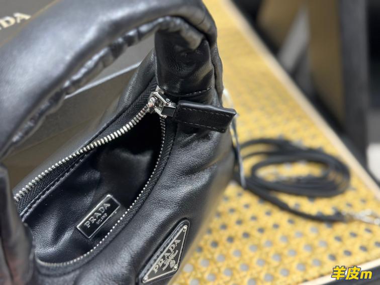 Prada lambskin bag 132346