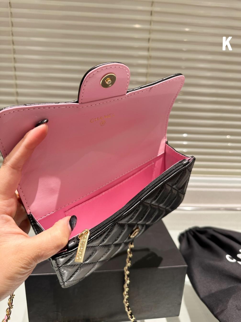Chanel lambskin mini coco hand bag 132299