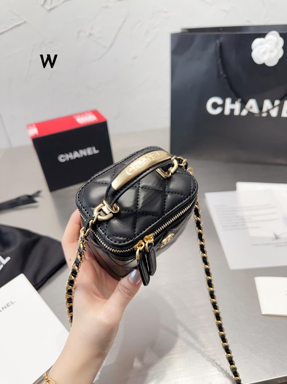 Chanel lambskin box 132317