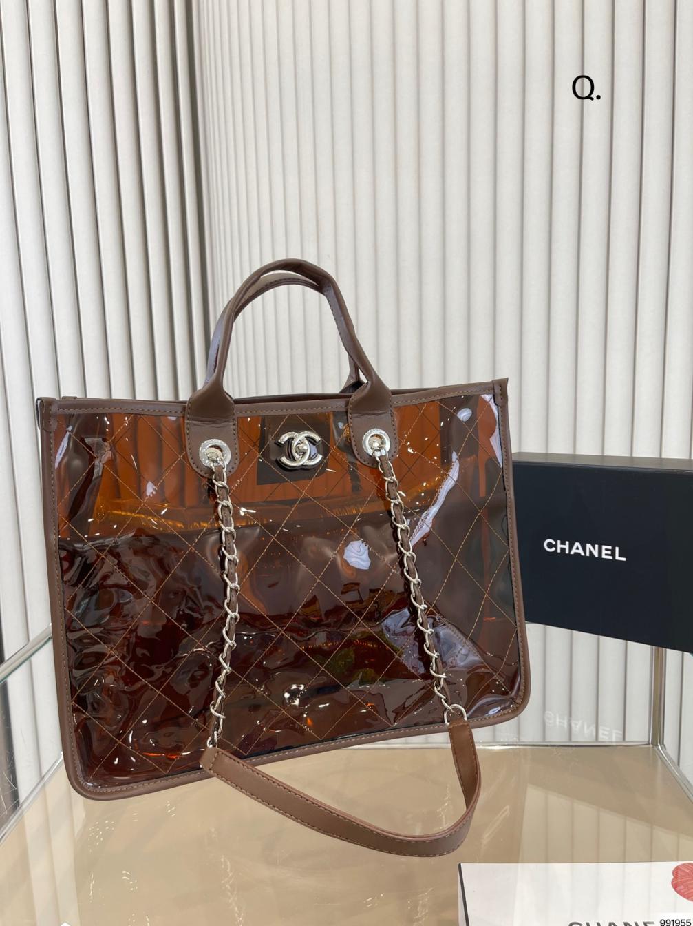 Chanel Transparent tote bag 132242