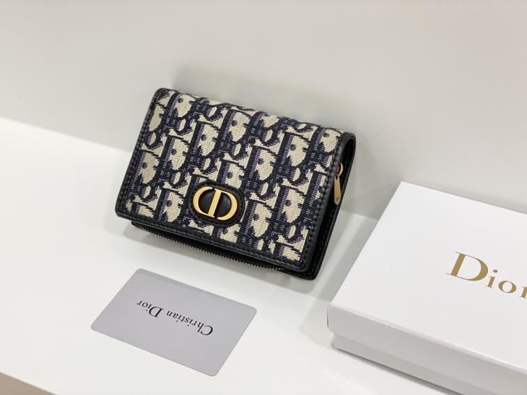 Dior Oblique 30Montaigne CD Wallet 2055