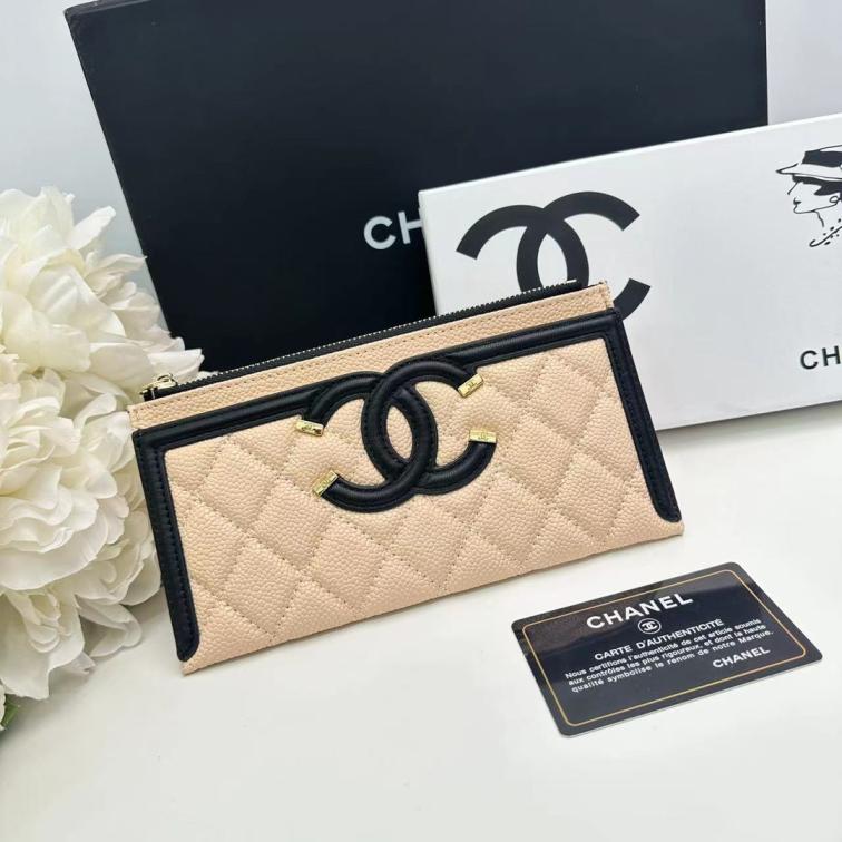 Chanel Lambskin Wallet A0221