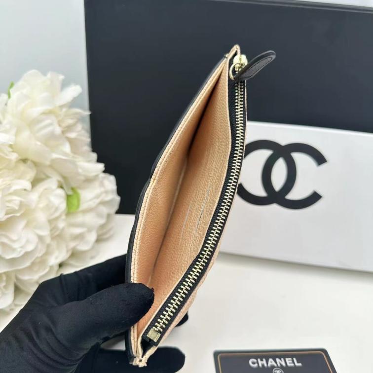Chanel Lambskin Wallet A0221