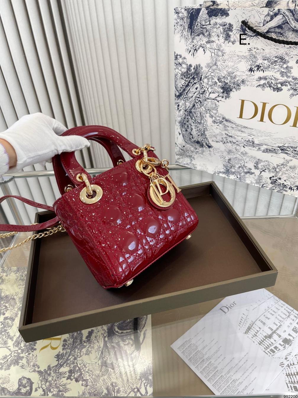 Dior lady dior handbag 132621