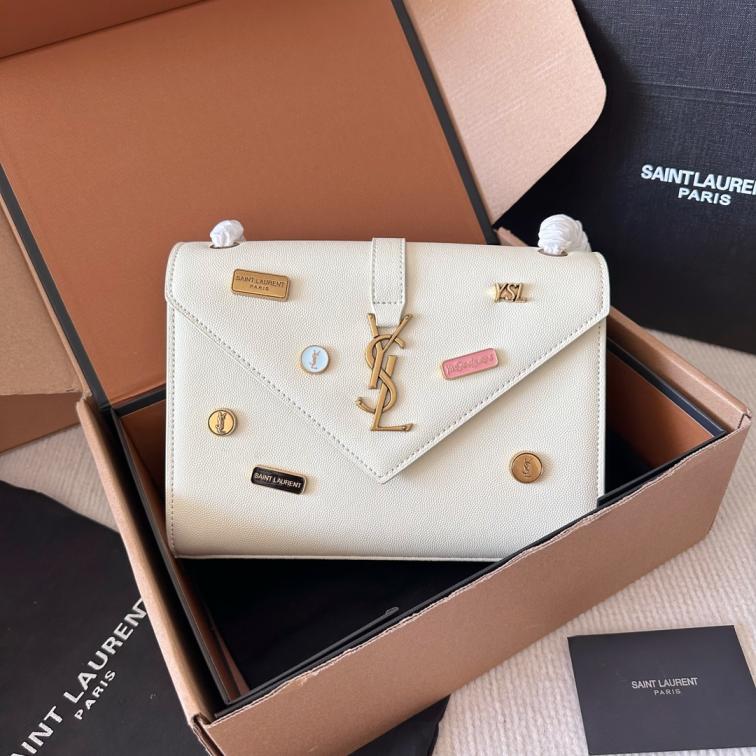 YSL white bags 132686
