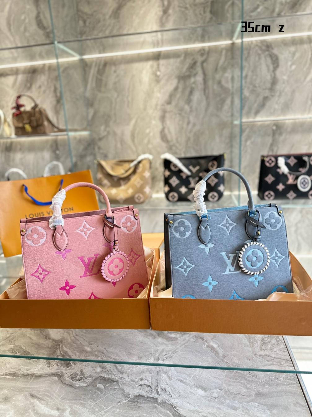LV onthego handbag