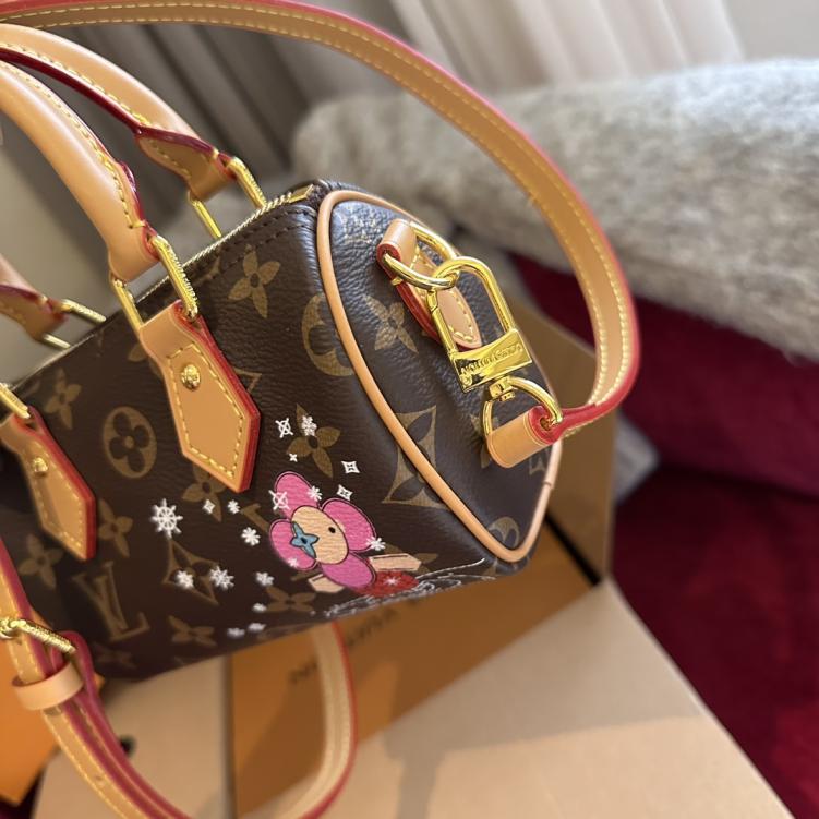 LV NANO SPEEDY M61252 Monogram hand bag
