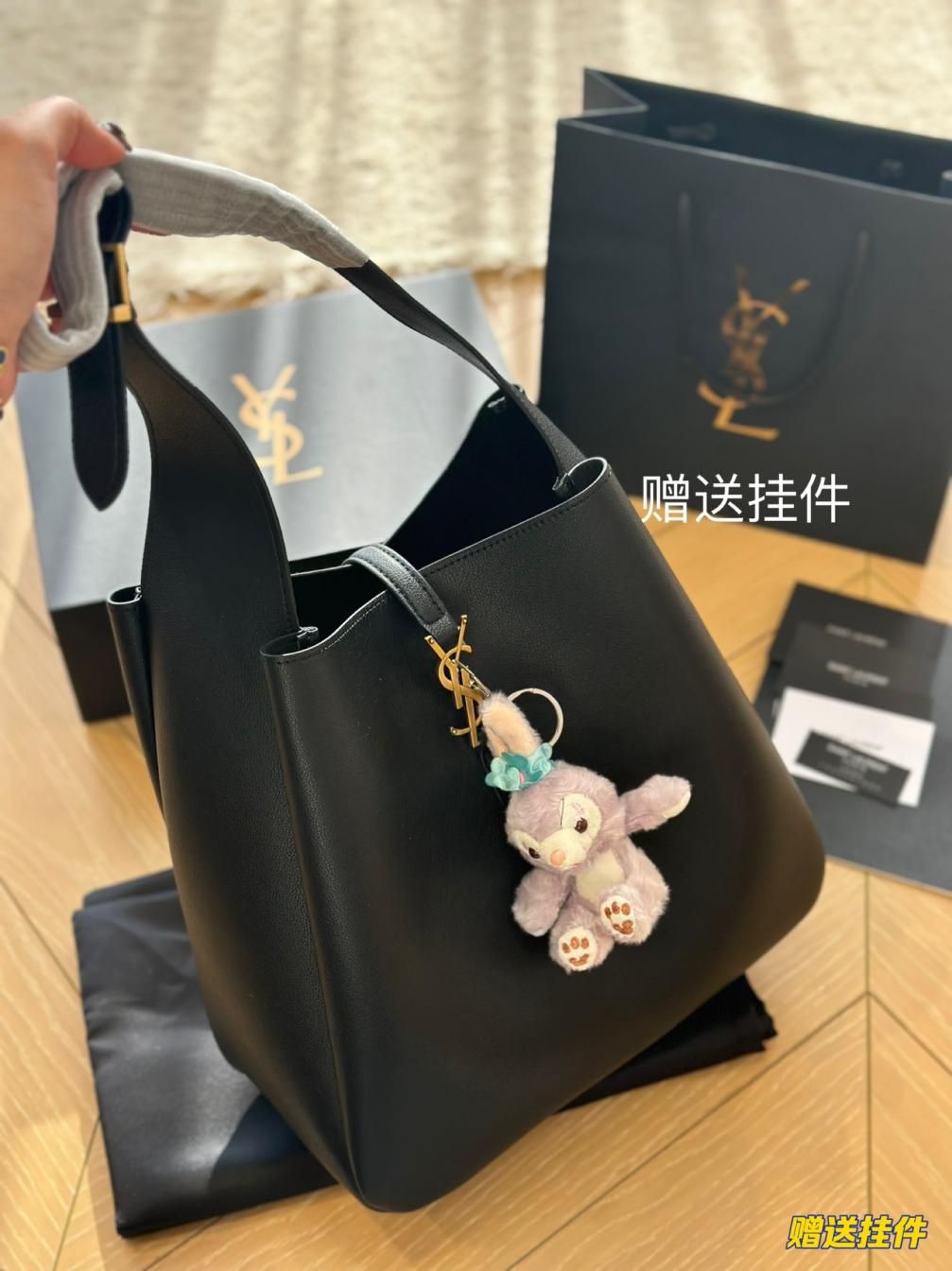 YSL LE5A7 HOBO ROSE bag 133402
