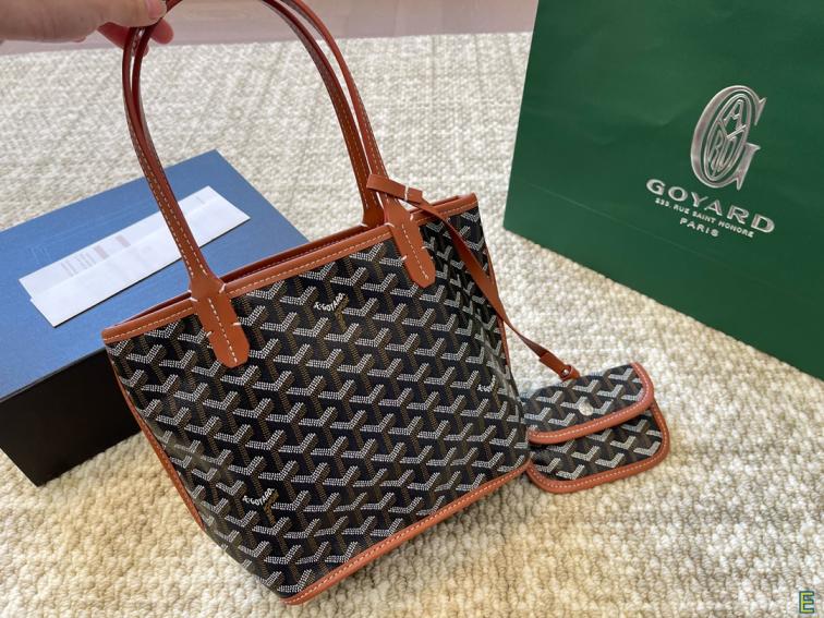 Goyard small tote hand bag 133509