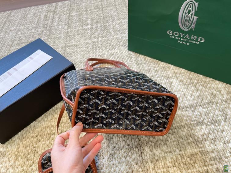 Goyard small tote hand bag 133509