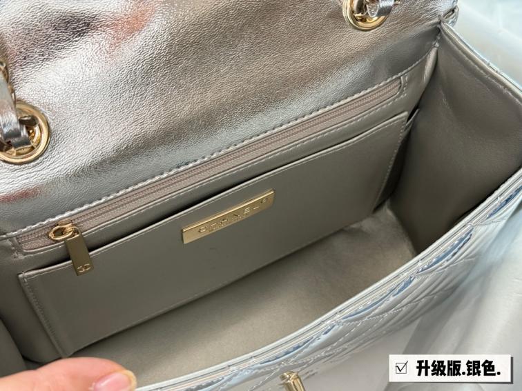 Chanel 24c Silver star bag