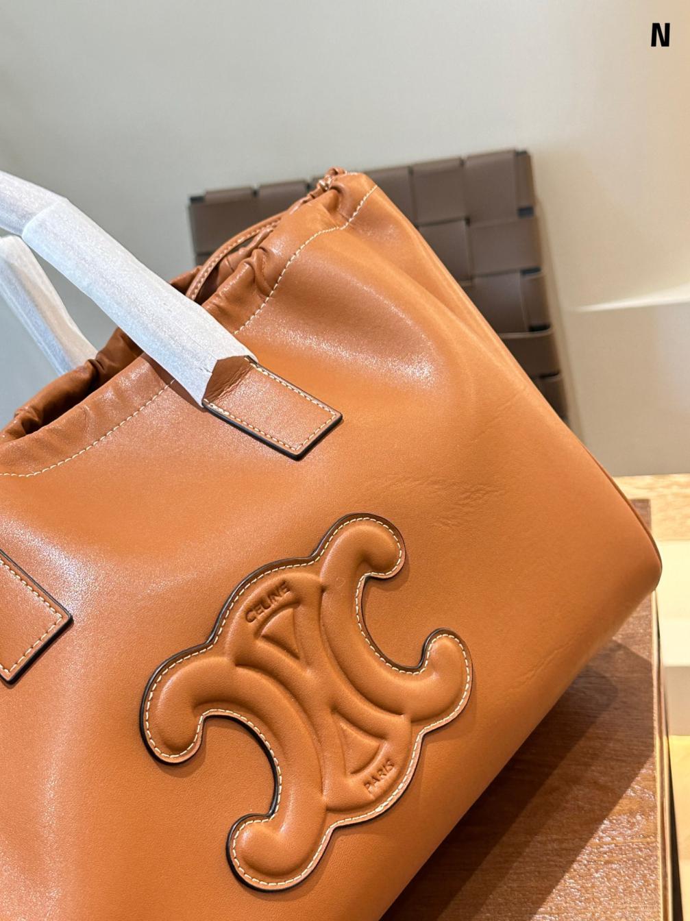 Celine cowskin 42cm tote bag 133763