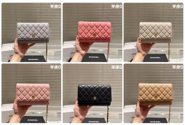 Chanel Classic lambskin woc bag 133829