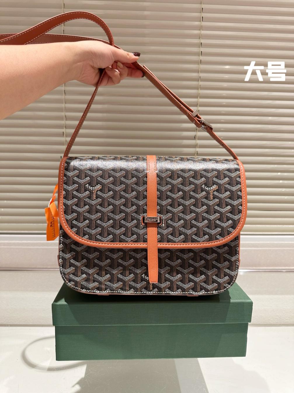 28cm Goyard Belvedere bag 133809