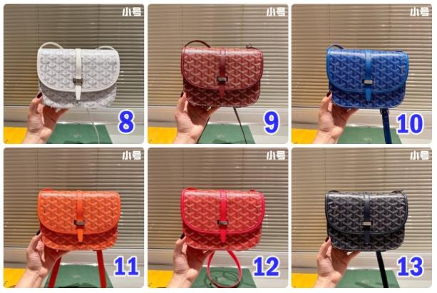 22cm Goyard Belvedere bag 133807