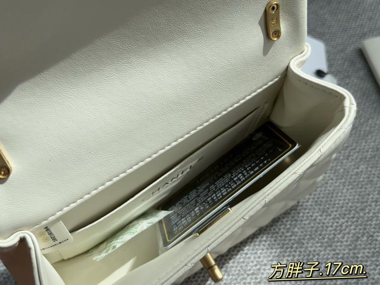 Chanel 24p pearls CF bag 133973