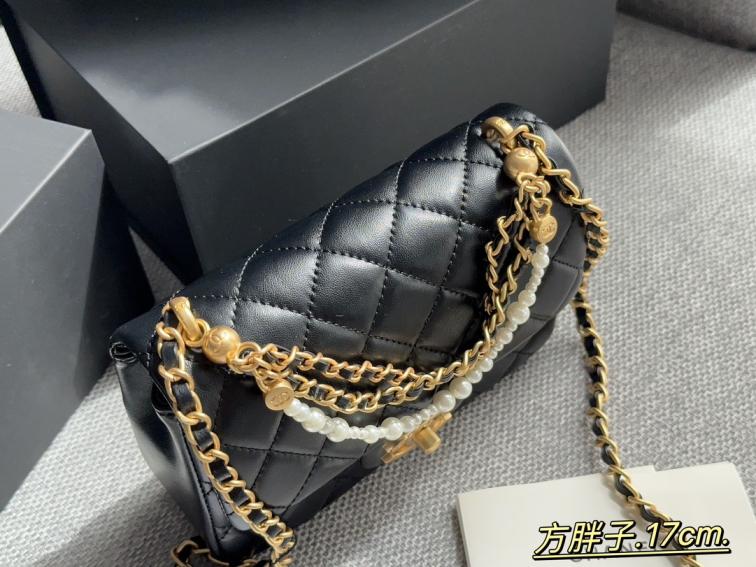 Chanel 24p pearls CF bag 133973