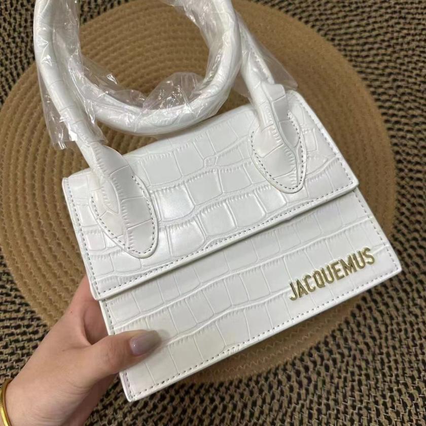 JACQUEMUS Crocodile Handbag 20cm