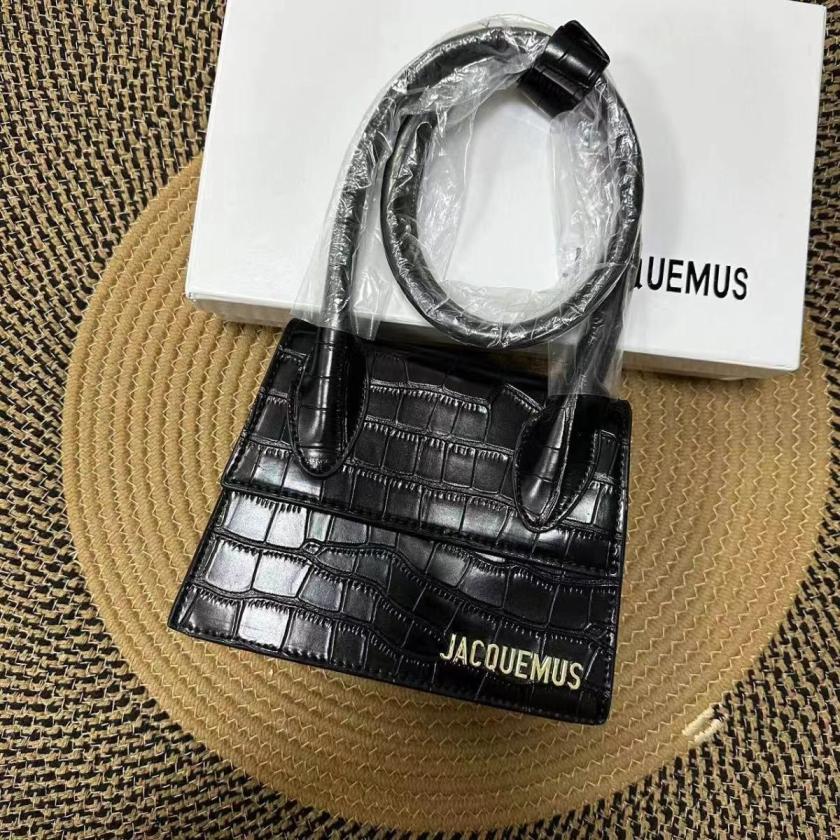 JACQUEMUS Crocodile Handbag 20cm