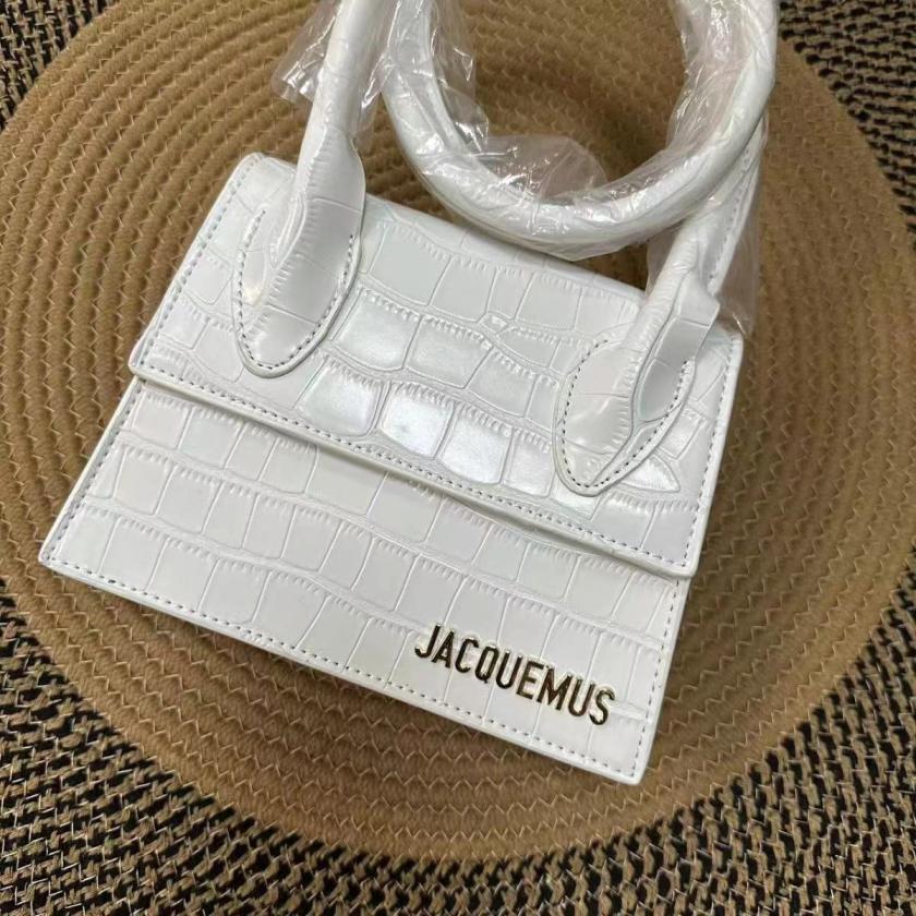 JACQUEMUS Crocodile Handbag 20cm