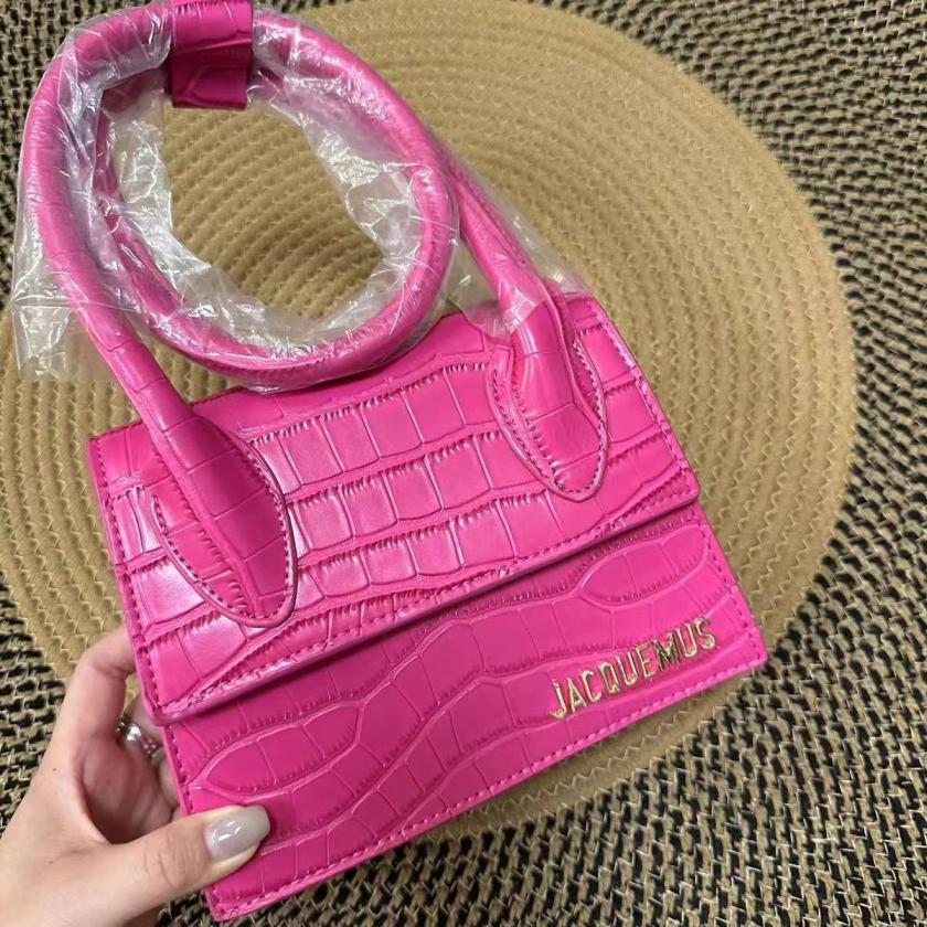 JACQUEMUS Crocodile Handbag 20cm
