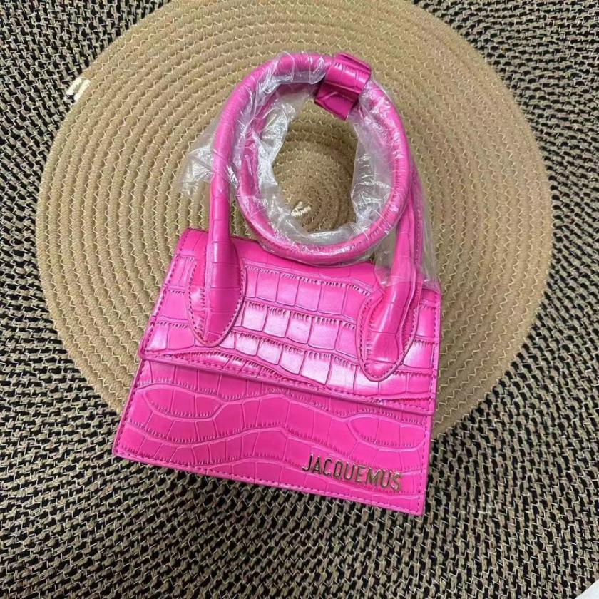 JACQUEMUS Crocodile Handbag 20cm