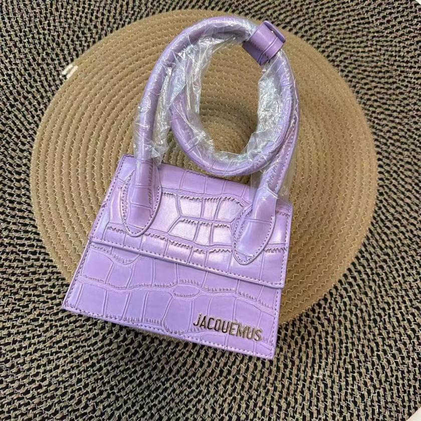 JACQUEMUS Crocodile Handbag 20cm