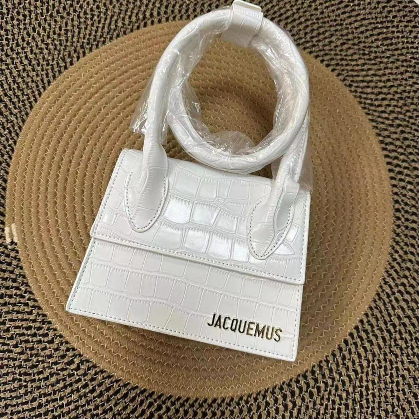JACQUEMUS Crocodile Handbag 20cm